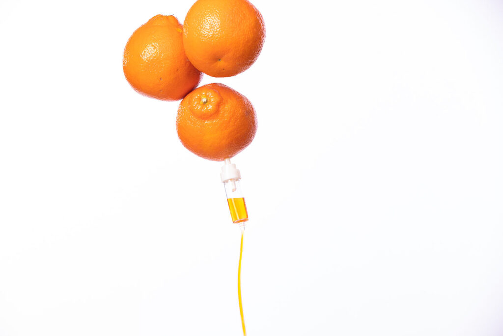 Oranges in an IV